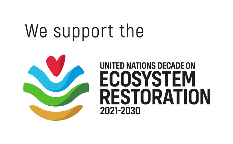 We support the UN Decade on Ecosystem Restoration